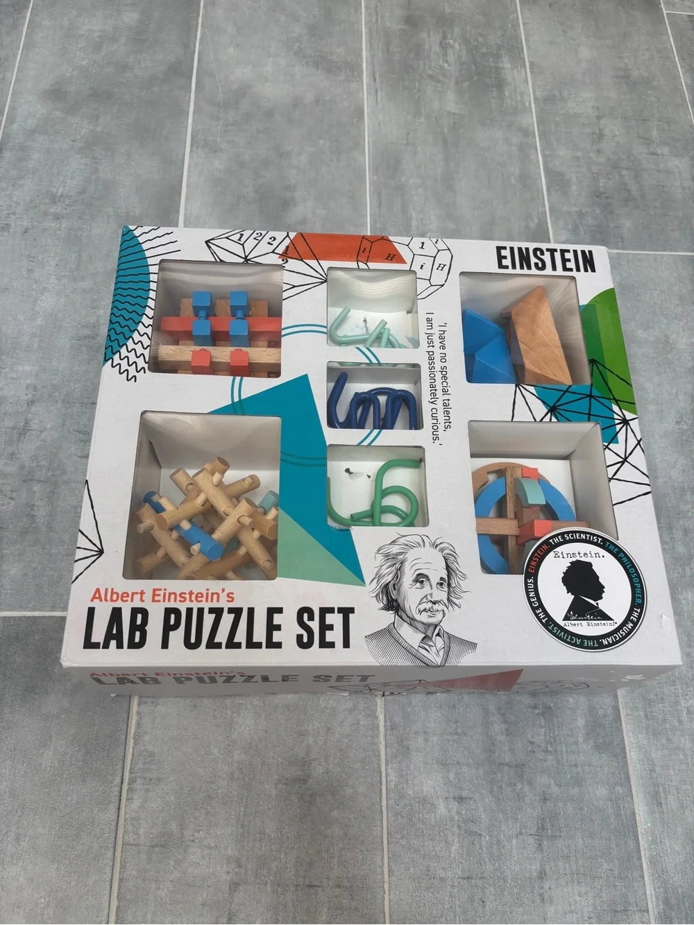 Albert Einstein’s Lab Puzzle Set